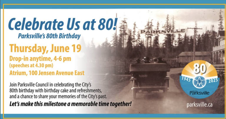 Parksville’s 80th Birthday Party!